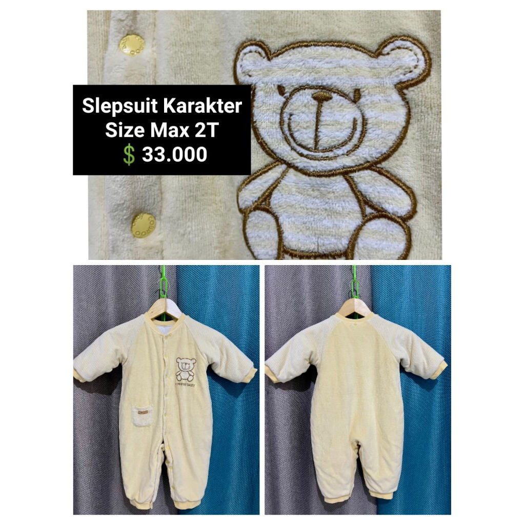 Preloved Sleepsuit atau Jp Karakter