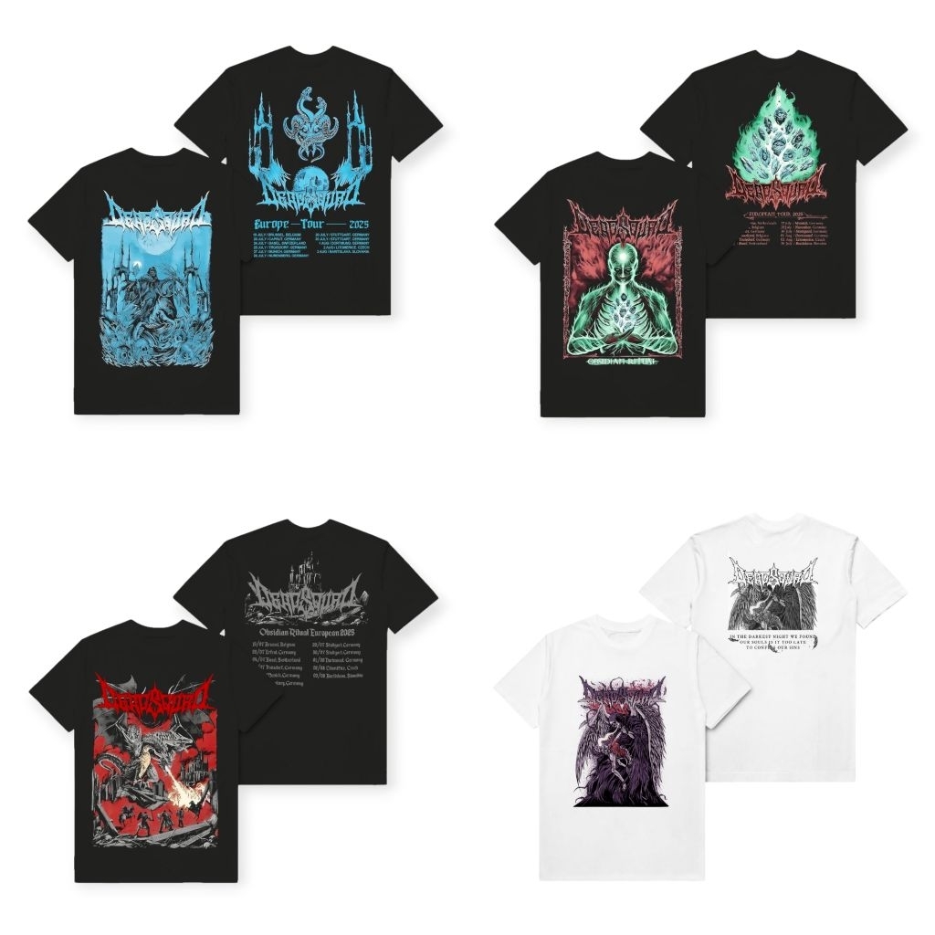 Kaos band deadsquad / kaos musik deadsquad black