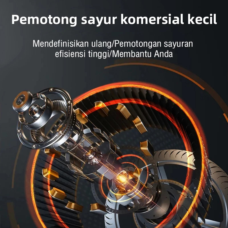 CUCI GUDANG Mesin Pemotong Sayur dan Buah Listrik Serbaguna Mustofa: Pemotong Kentang Dadu, Pemotong