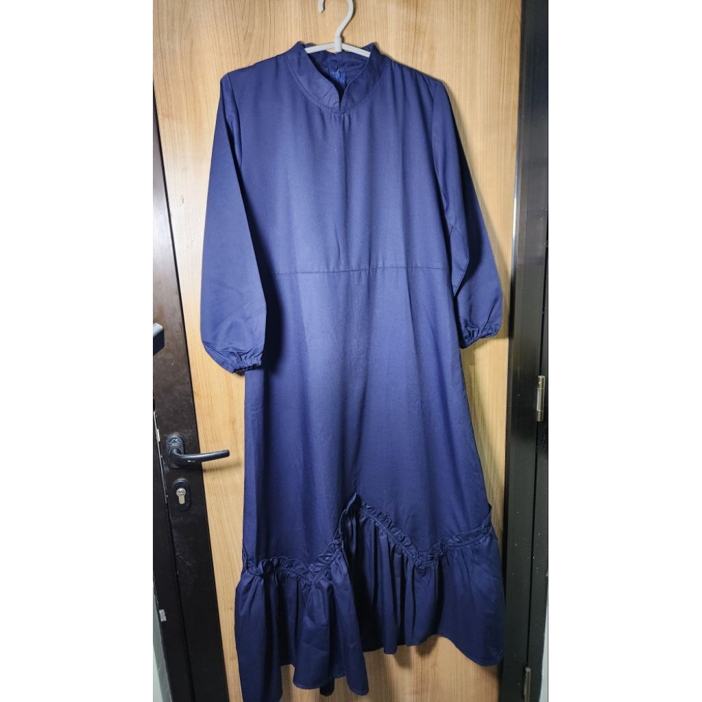 Gamis Polos Navy