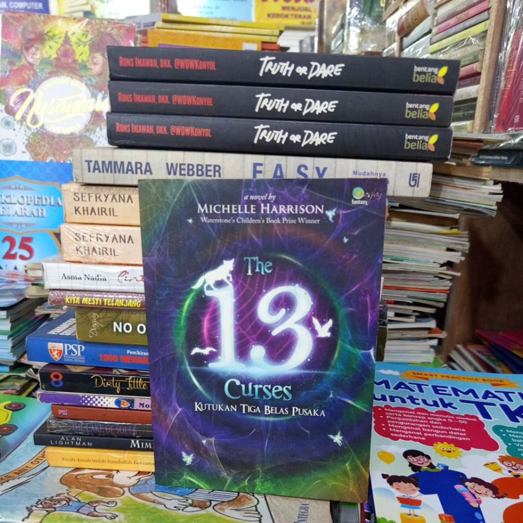 buku novel the 13 curses Michelle harrison kutukan tiga belas pusaka buku bekas original