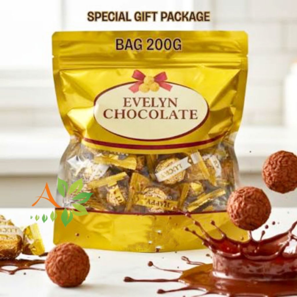 NARAYA EVELYN Chocolate Wafer Ball 200gr