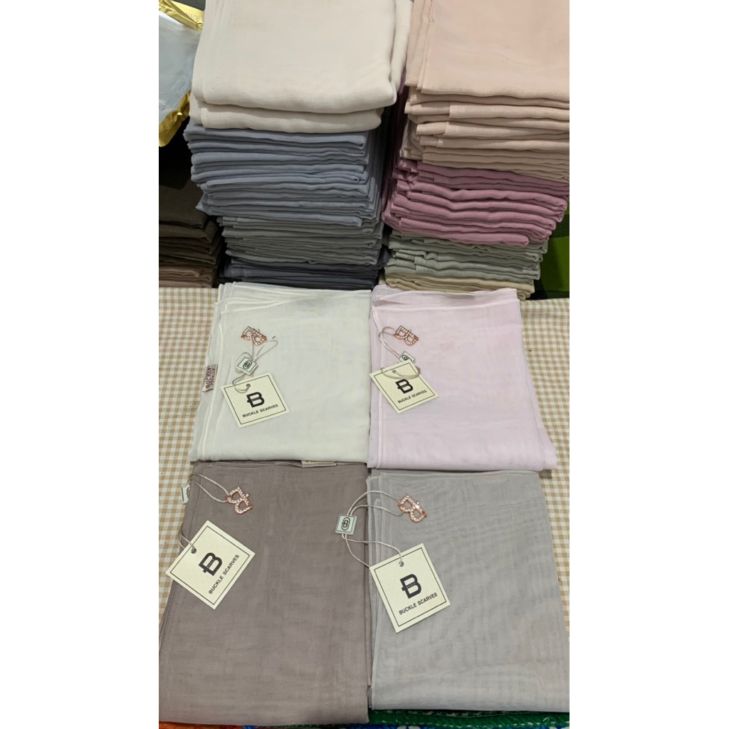 Hijab Paris Japan l Jilbab Paris Japan Ori BUCKLE SCARVES