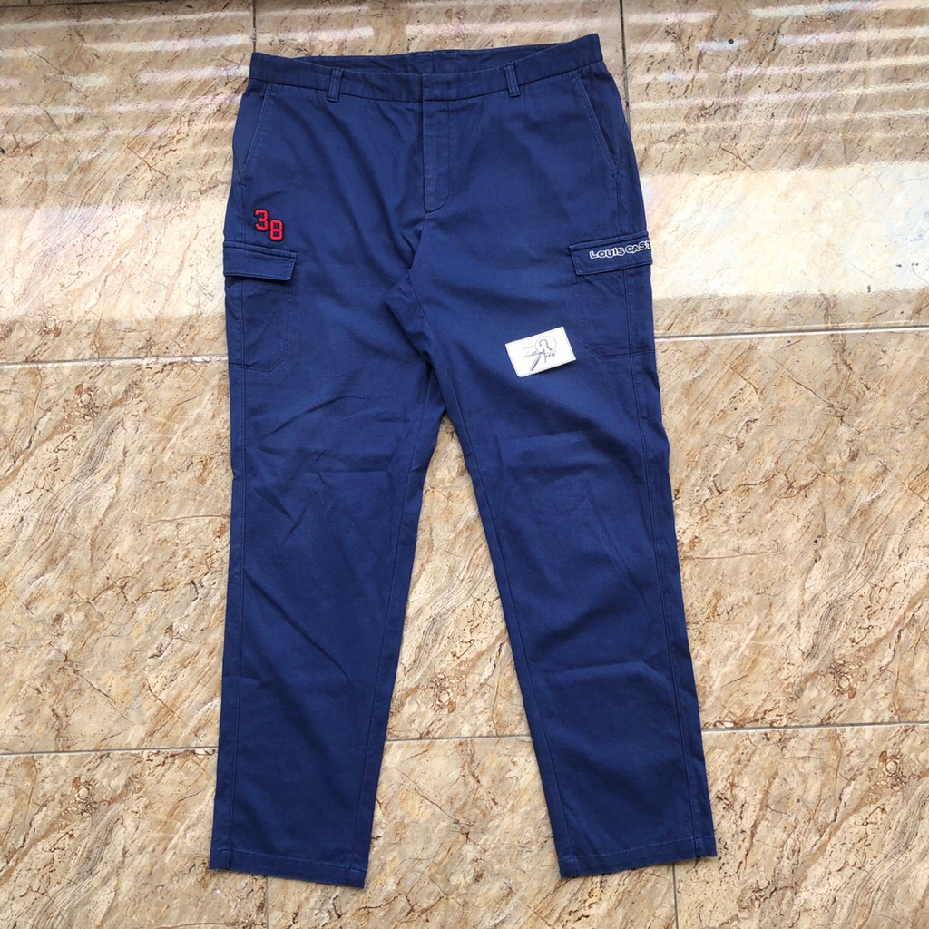 CELANA PANJANG CARGO LOUIS CASTEL BIRU