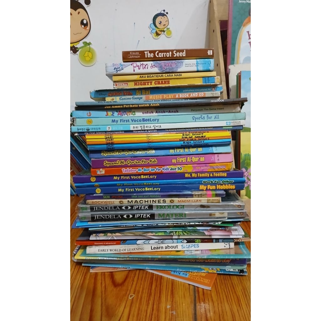 Buku Anak Preloved Bekas