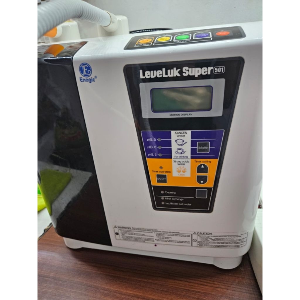 mesin kangen water Laveluk Super501 second mulus free pompa 12plat