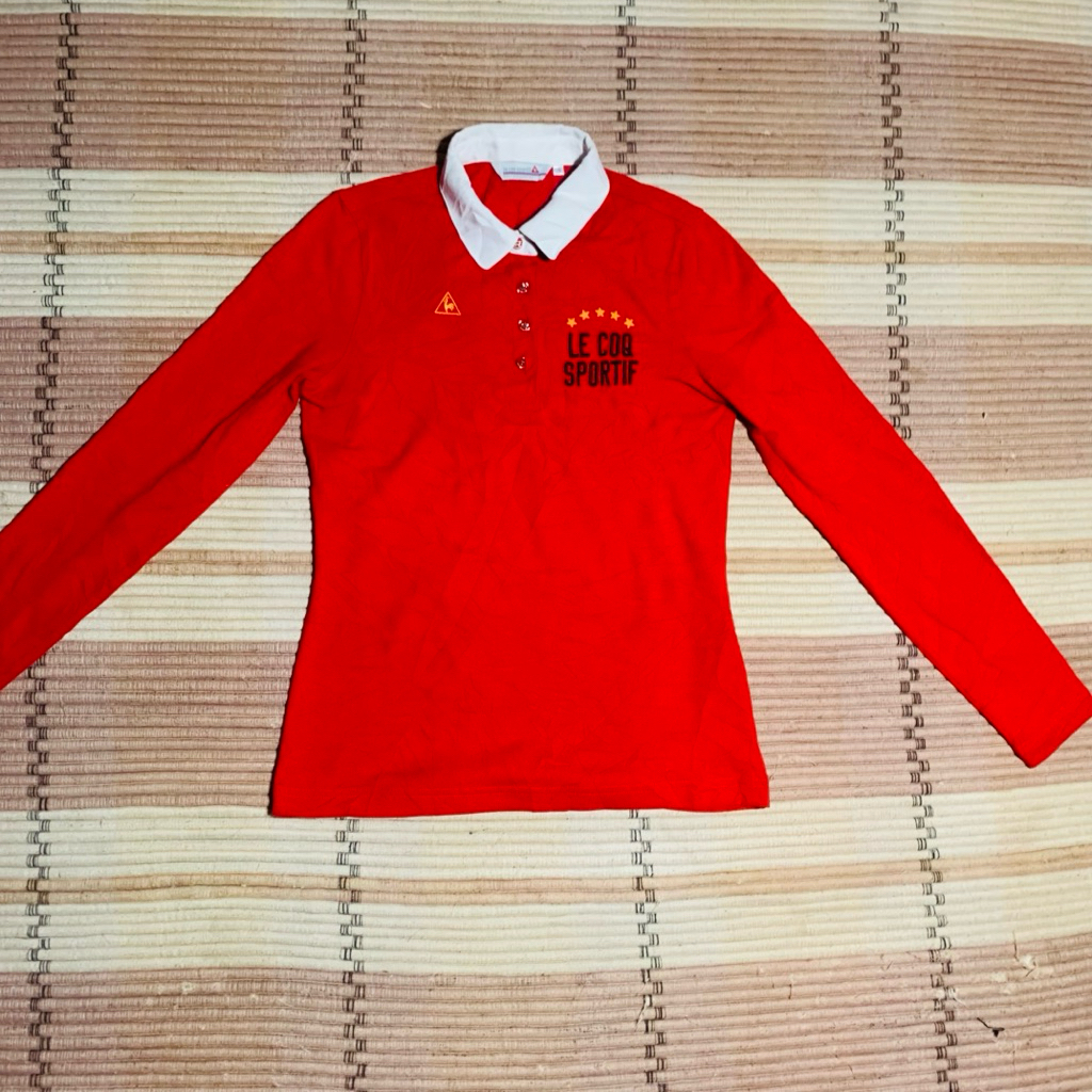 Kaos  Kerah Polo Wanita LE COQ SPORTIF GOLF 85 Original Preloved
