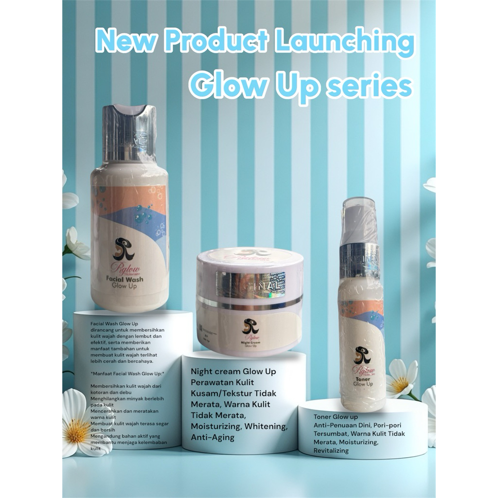 Bundling Glow up series Rglow Skincare