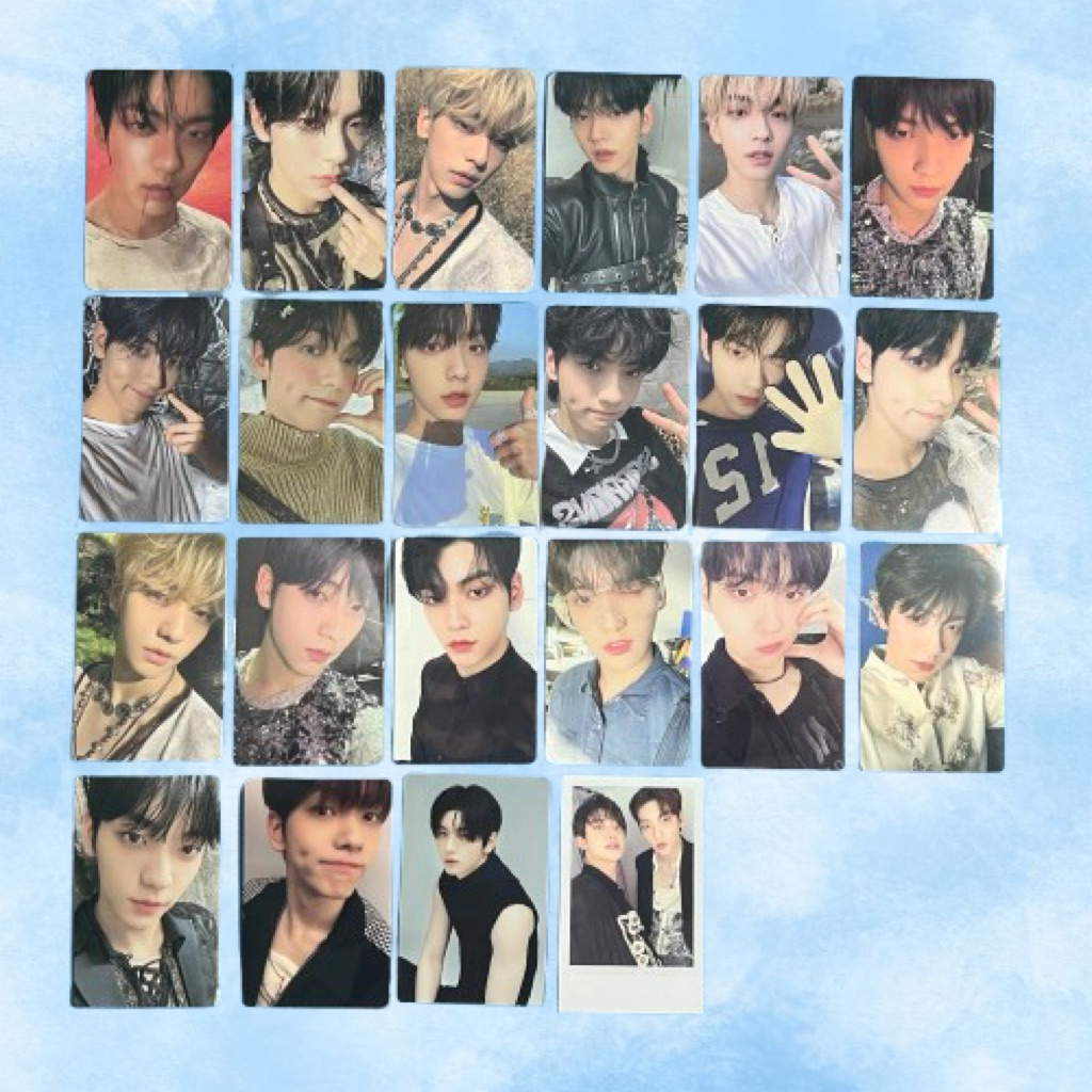 [READY STOCK] FREE PC OFFICIAL Photocard Soobin TXT Official PC Soobin TXT