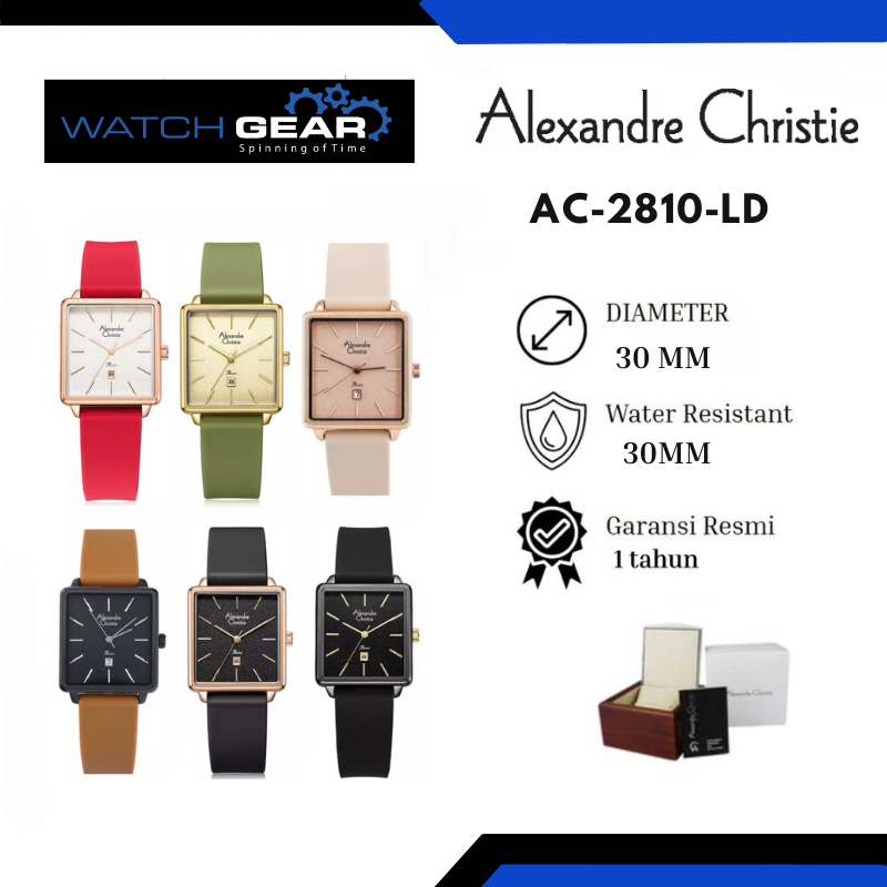 Alexandre Christie 2810 LD / Jam Tangan Wanita AC 2810 LD/ AC 2810 LD ORIGINAL