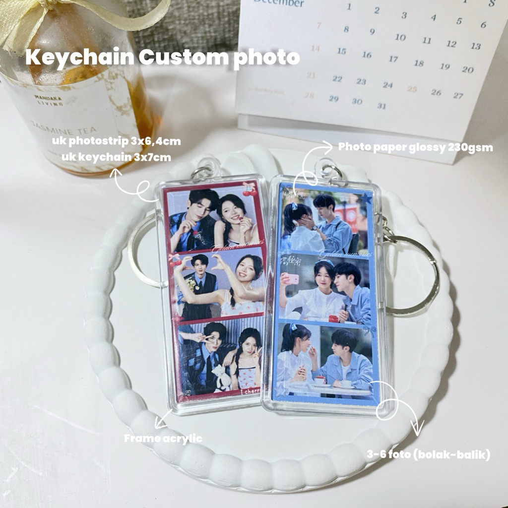 Keychain Photostrip Custom | Keychain Custom