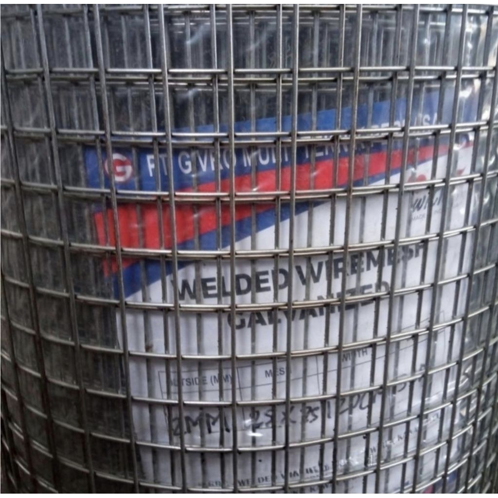 kawat Wiremesh Galvanis 12x12 mm Tebel