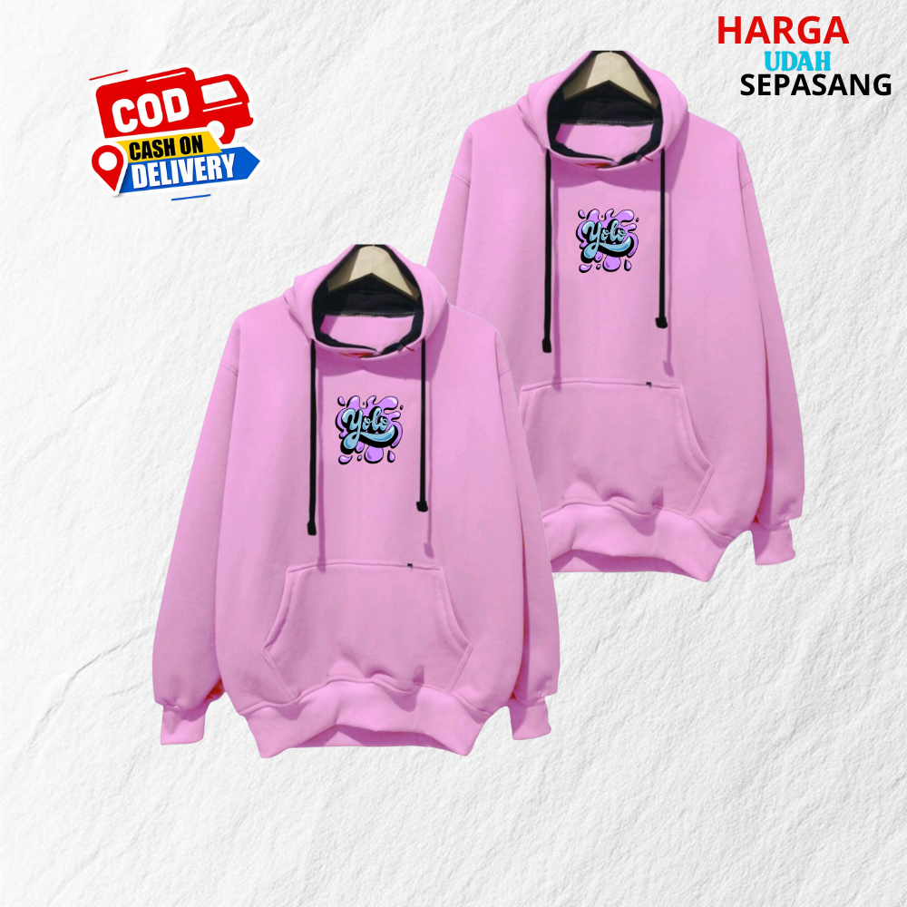 hoodie Sweater couple pasangan 2 pcs tebal / Sweater couple pacar / Hodie couple pasangan / jaket co
