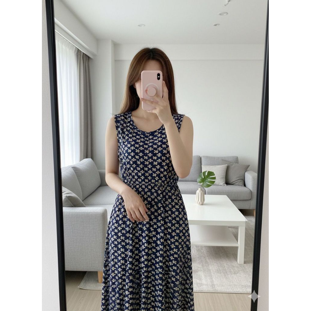 Dress Bunga2 // daster kutung