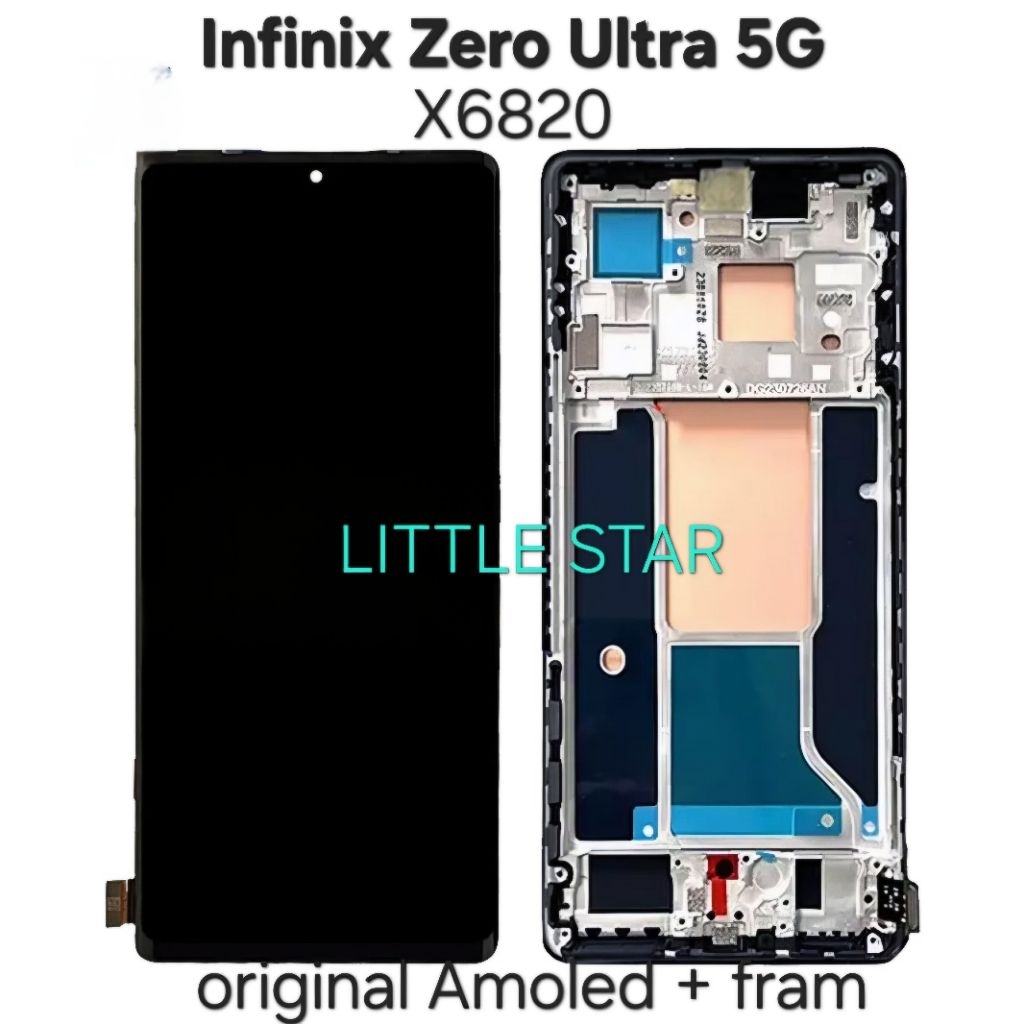 Lcd Touchscreen Infinix Zero Ultra 5g X6820 Original Fullset Bergaransi