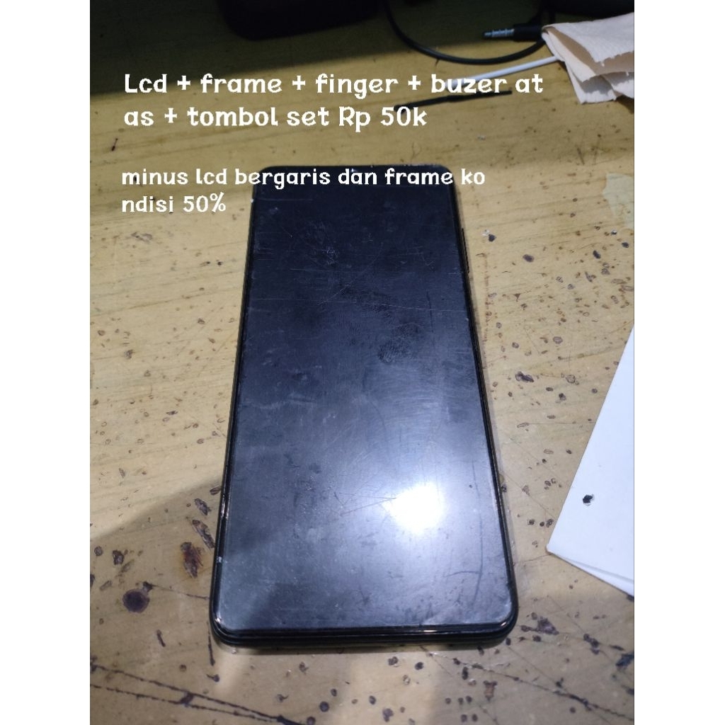 lcd set frame copotan poco x3nfc