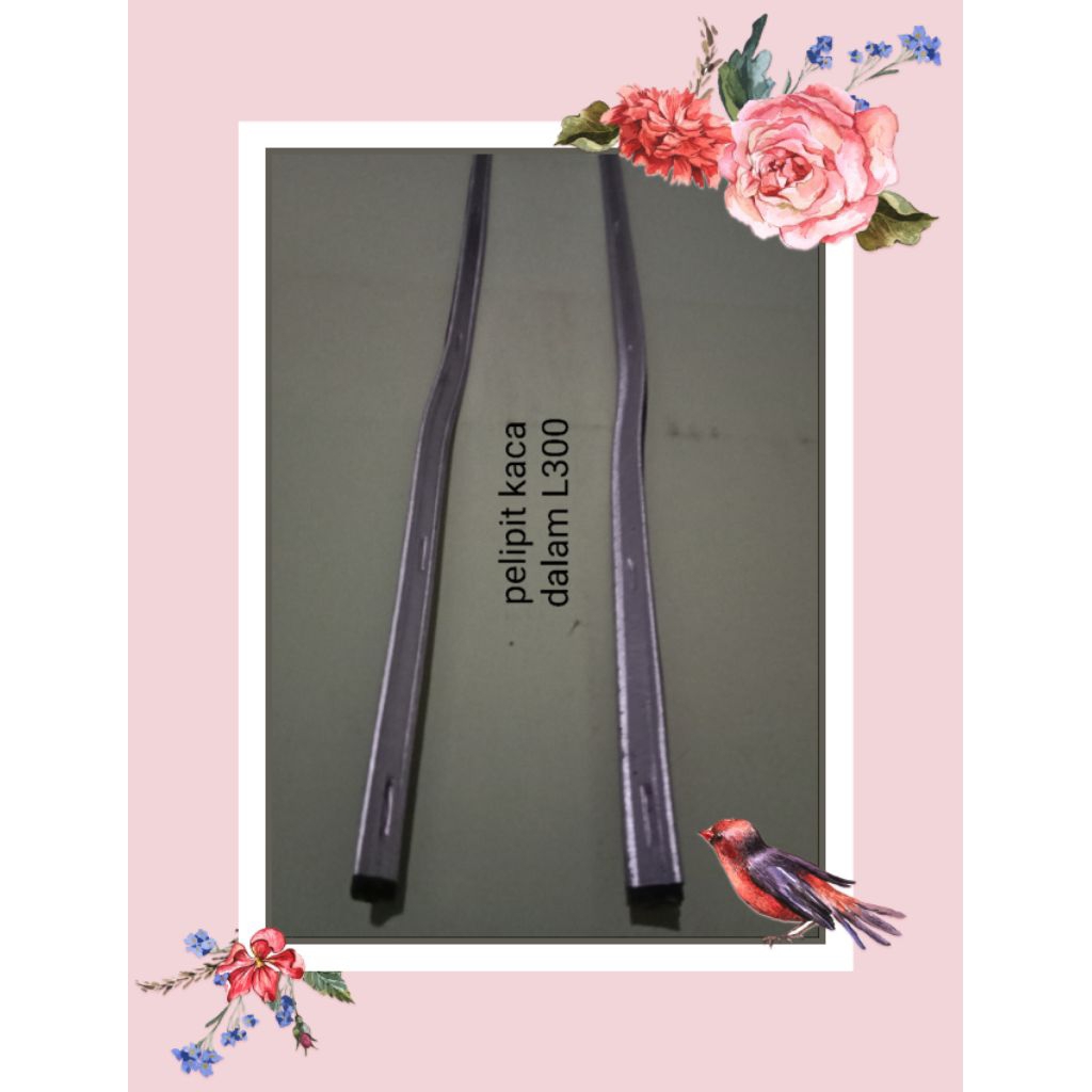 PELIPIT LIST KACA DALAM L300