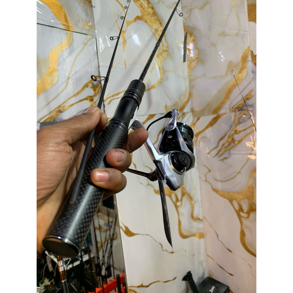 pancing hybrid 1.8M carbon padat lentur set bc dan set spining zorro