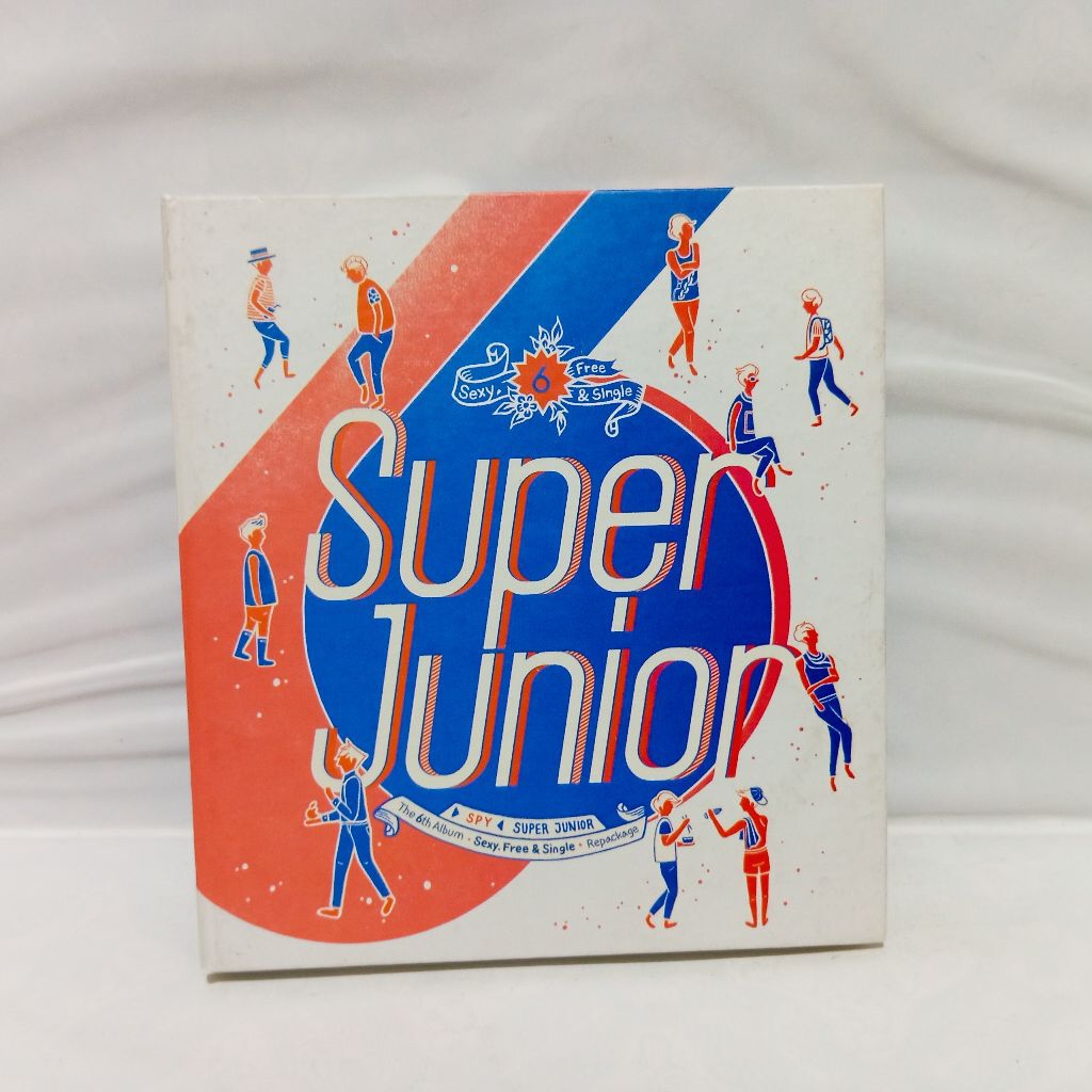 CD Super Junior The 6th Album Repackage Spy