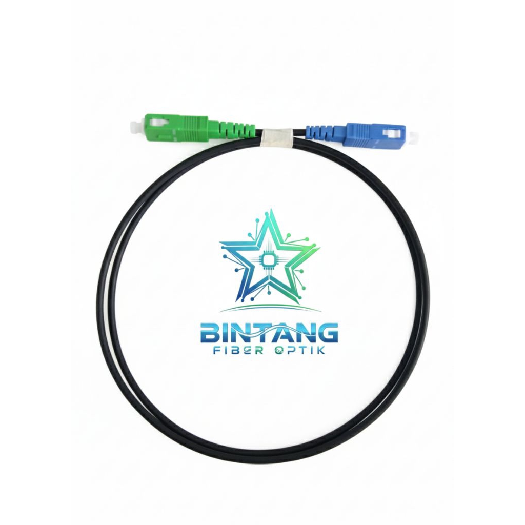 PATCHCORD OUTDOOR MODEL GEPENG 1M SC-APC/SC-UPC