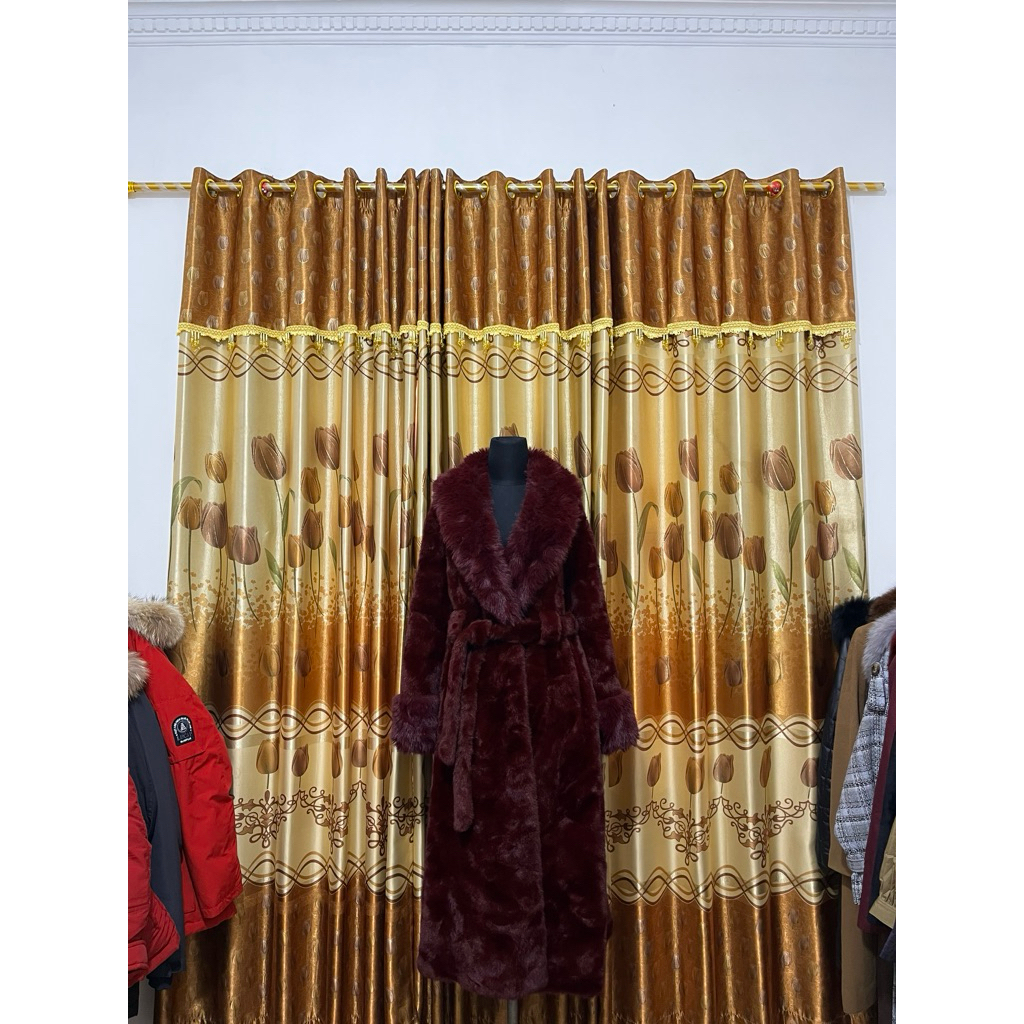 coat winter bulu wanita