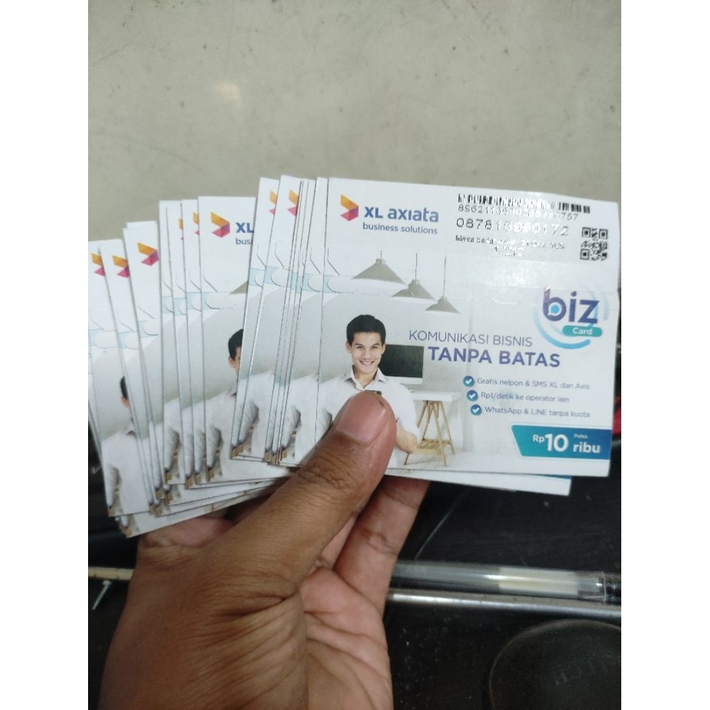 SIM CARD XL PERDANA BIZ REGIS SIAP PAKAI