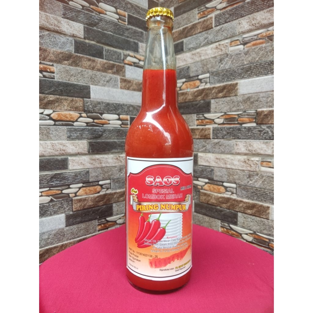 Saos Spesial Mie Ayam Cap Piring Numpuk