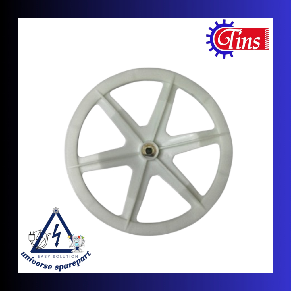 PULLY MESIN CUCI SANYO DUA TABUNG UKURAN 23CM BAHAN PLASTIK TEBAL