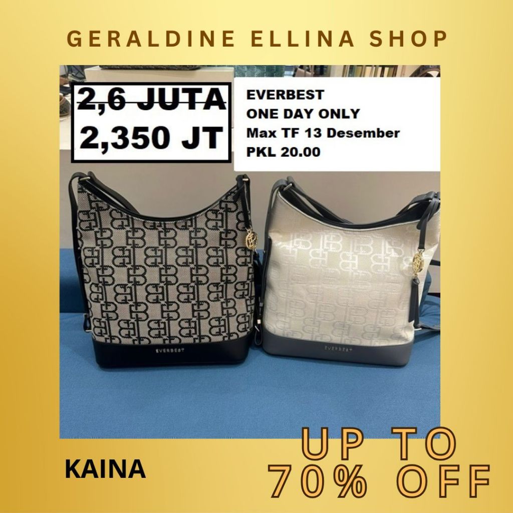 Tas selempang EVERBEST Wanita sale original 100% seri KAINA