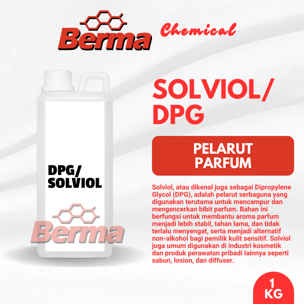 SOLVIOL/DPG/SOL - PELARUT CAMPURAN PARFUM 1 LITER & 500 ML