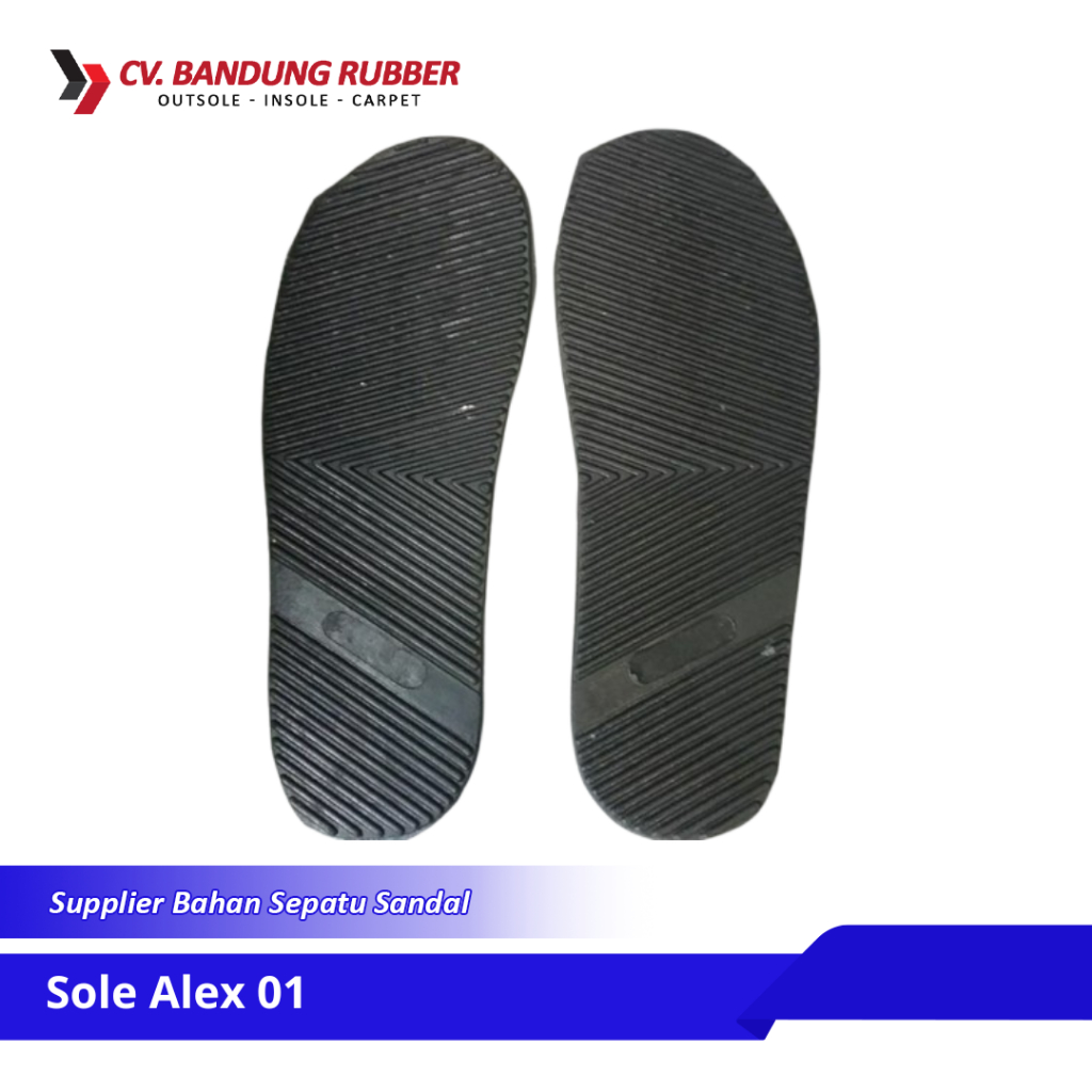 Outsole Karet Sandal Sepatu Pria/Wanita Sol Alas Sandal Puyuh Sol Sandal Casual Sol Sandal Jepit Ant