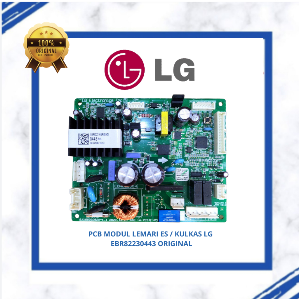 PCB MODUL LEMARI ES / KULKAS LG EBR82230443 ORI GN-G372SLCB.APZPEIN