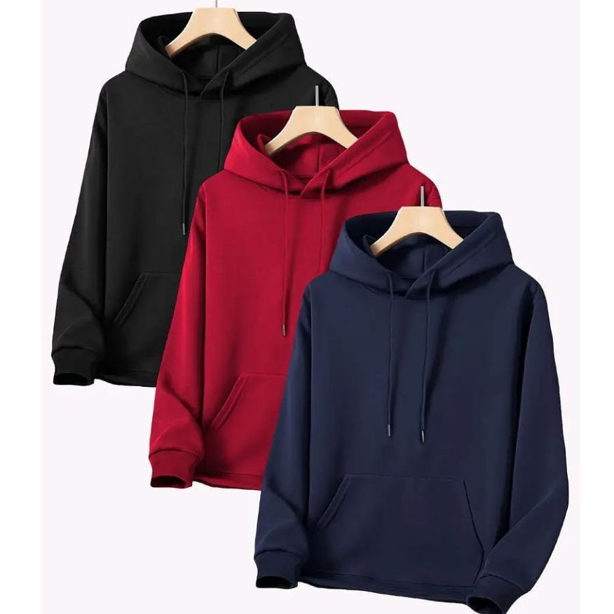 Hoodie Hitam / Hoodie hitam Polos Full Warna
