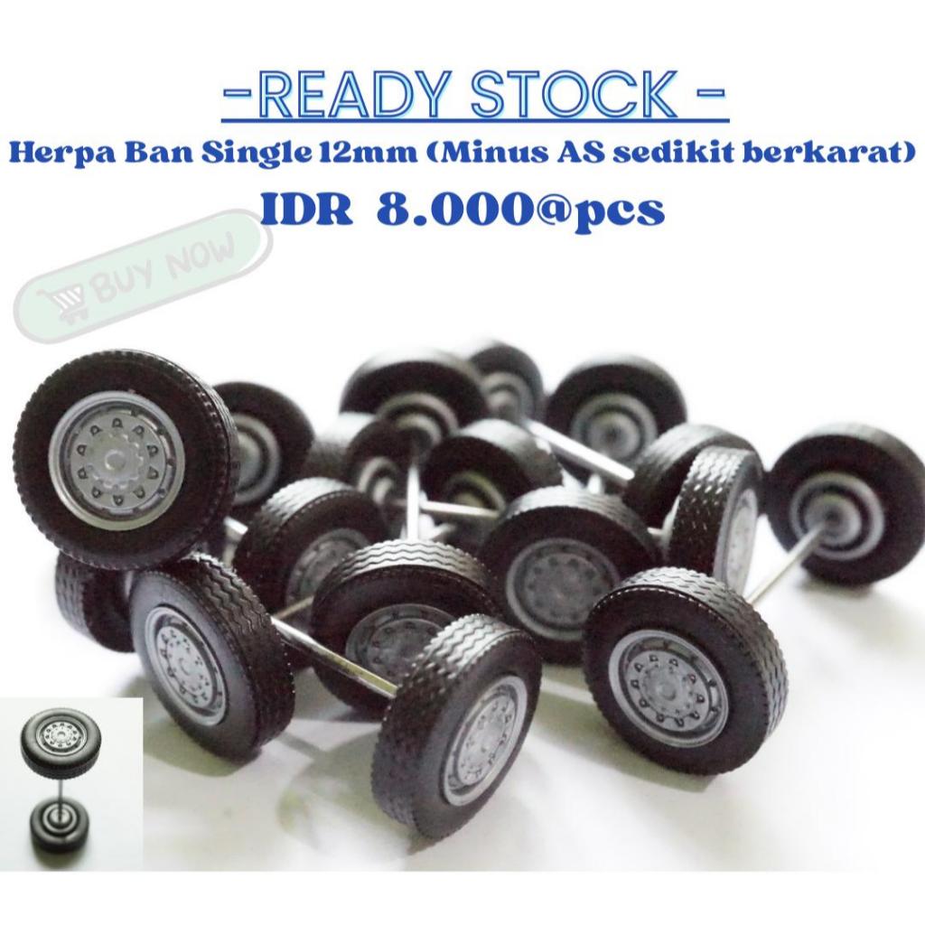 Herpa Ban Single 12mm (Minus AS sedikit berkarat) 1:87 HO