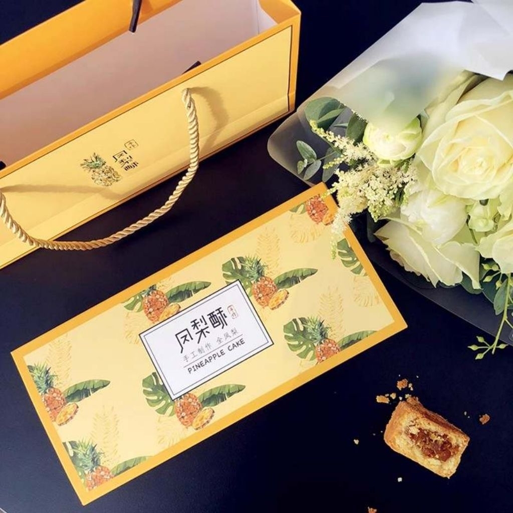 5Pcs Kotak Box Nastar Nanas | Box Nastar Jumbo Hampers