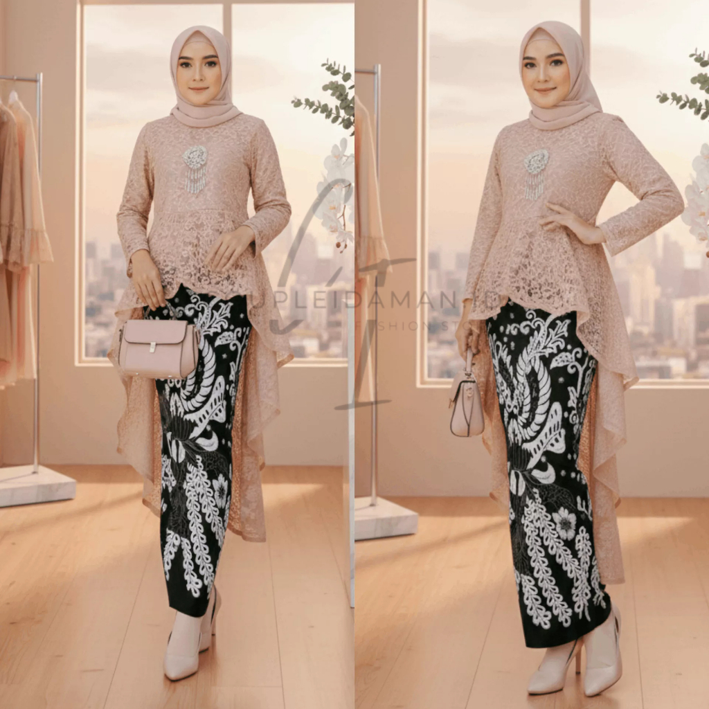 Couple Termurah Kebaya modern wisuda tunangan lamaran murah remaja seragam seragaman sarimbit allsiz