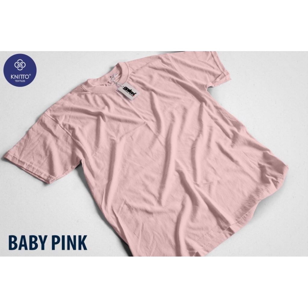 TSHIRT COTTON COMBED 30S KNITTO DUSTY PINK