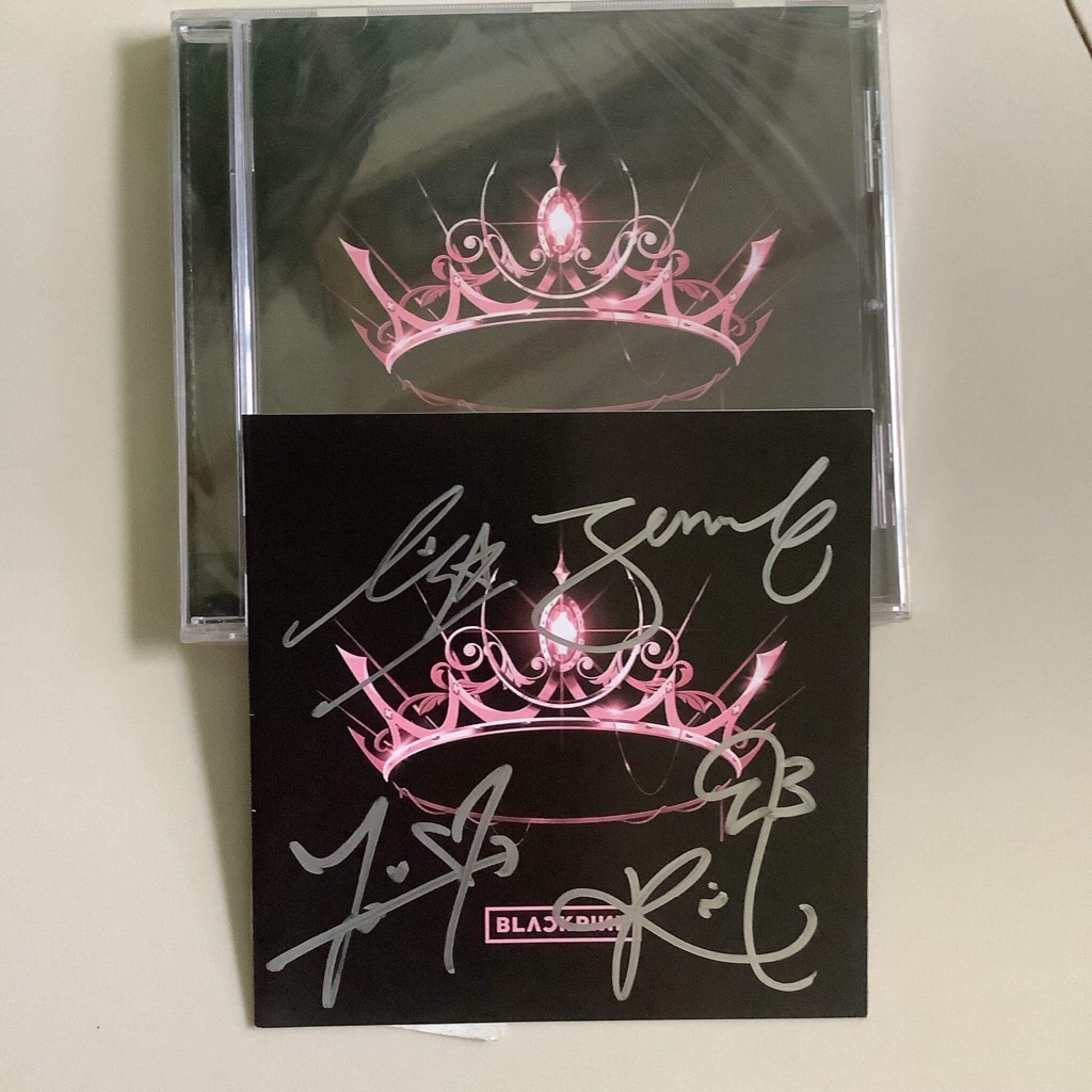 CD The Album Blackpink signed ot4