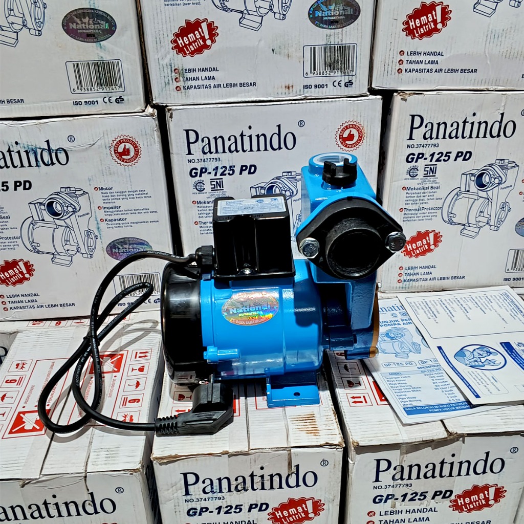 [cuci gudang] Mesin Pompa Air GP-125 / Panatindo Pompa Air Listrik GP125
