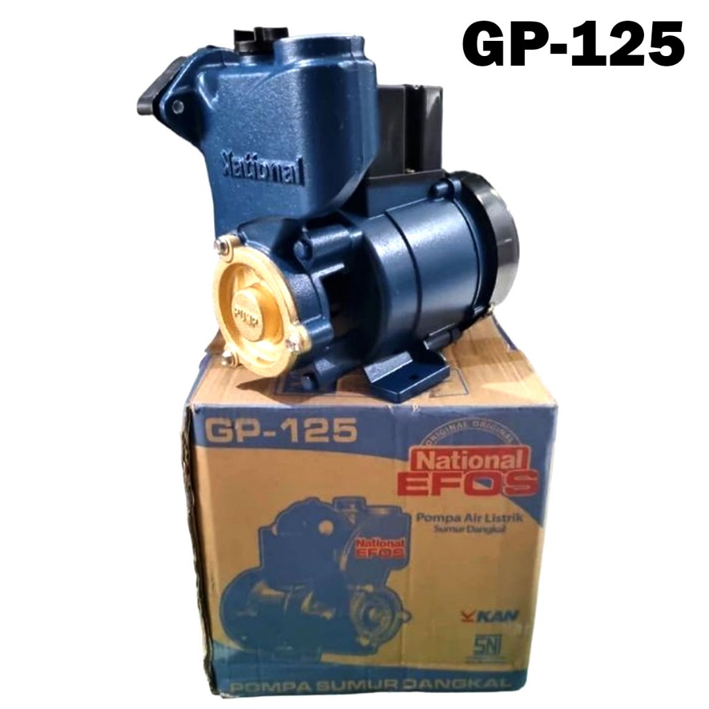 [cuci gudang] NATIONAL EFOS GP125 / Natonal EFOS Mesin Pompa Air L - Mesin Pompa Air Listrik DB-125