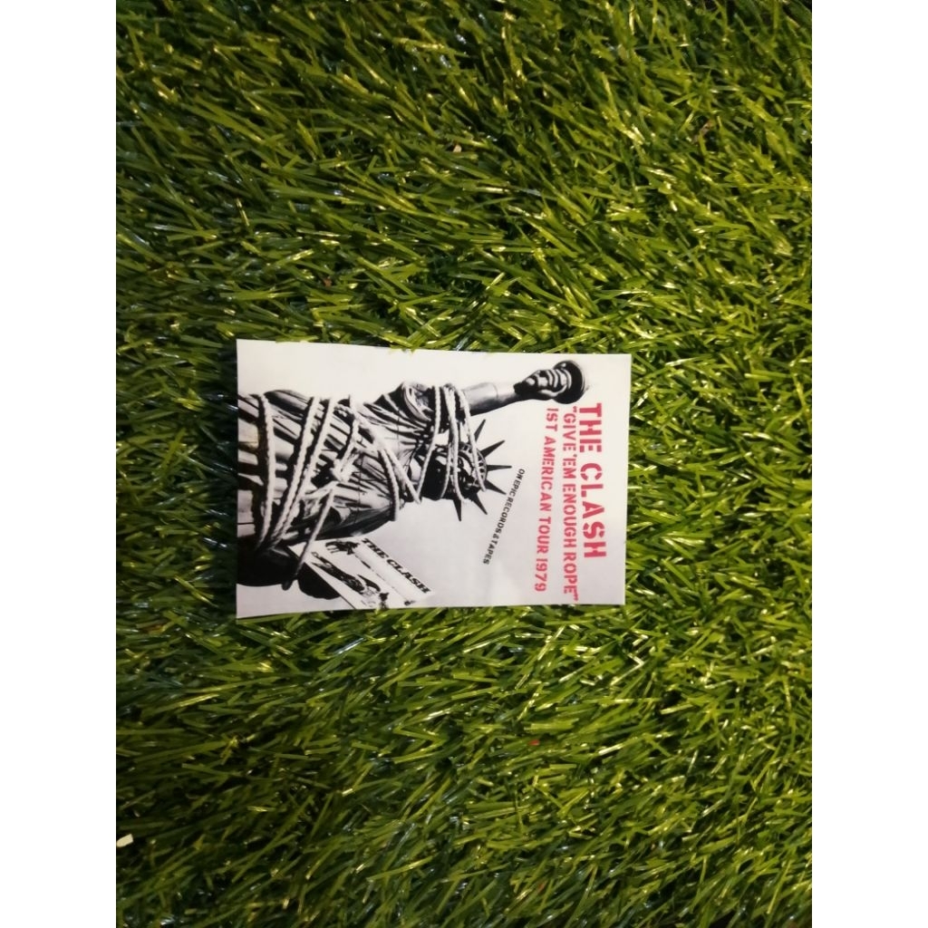 stiker vinyl the clash