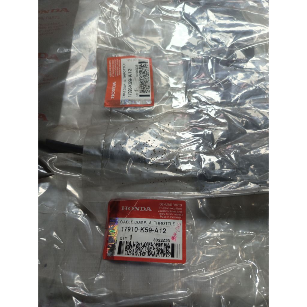kabel gas / kabel throttle VARIO 150 ESP 2015-2018 / VARIO 125 ESP 2015-2108 HONDA 17910-K59-A12 + 1