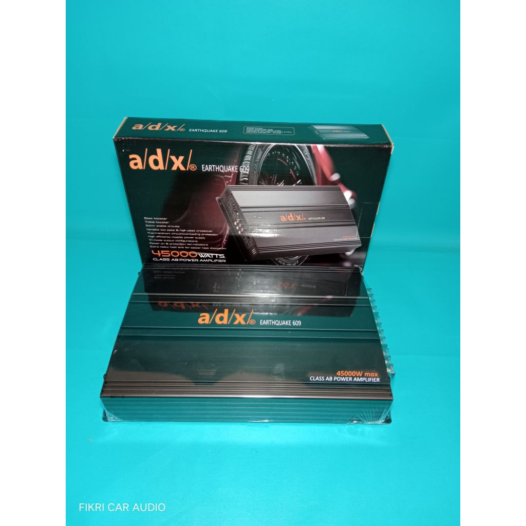 Power ADX Earthaquake 609 4Channel 45000Watt  Clas AB Audio Mobil