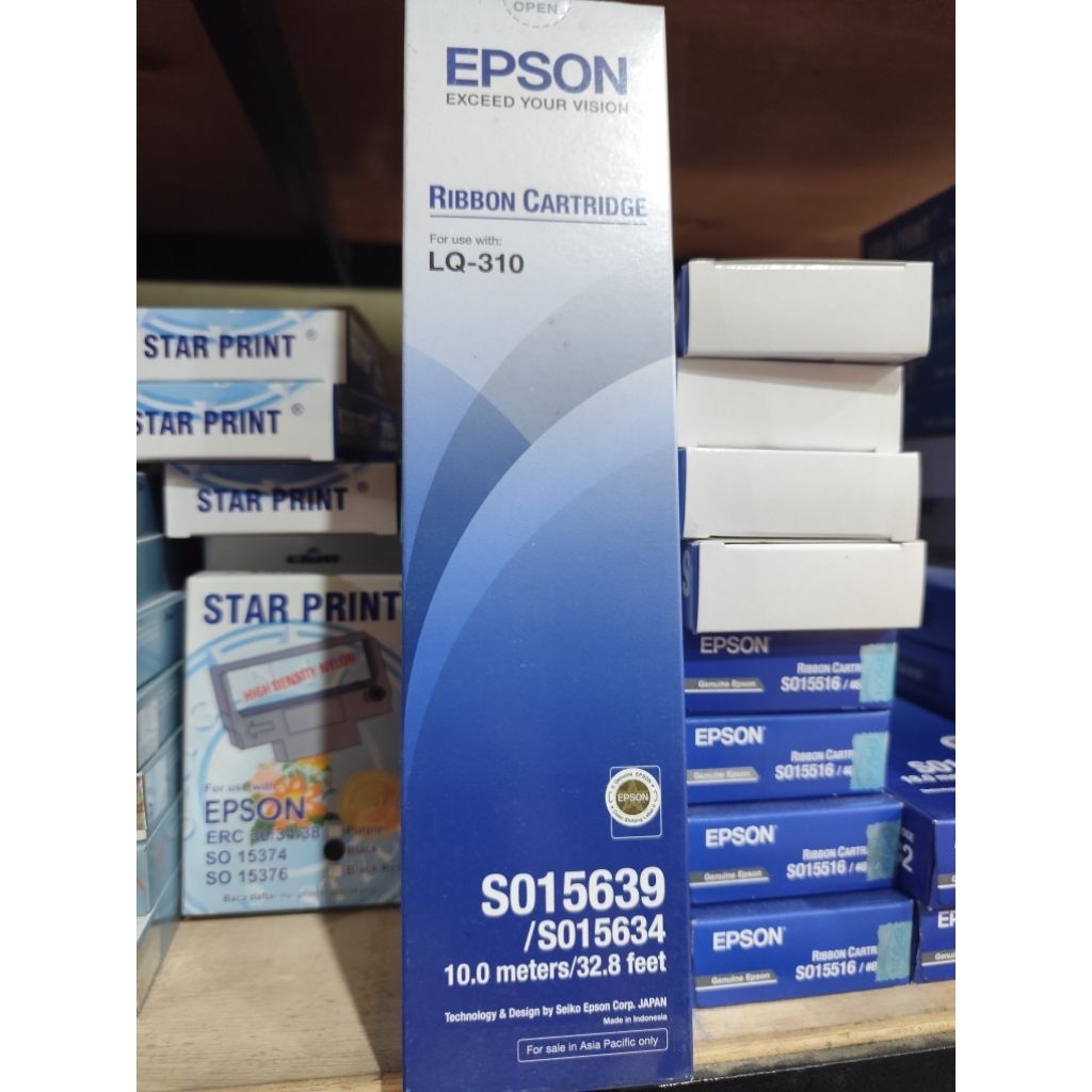 pita printer merek epson LQ-310/ribbon cartridge epson LQ-310 original