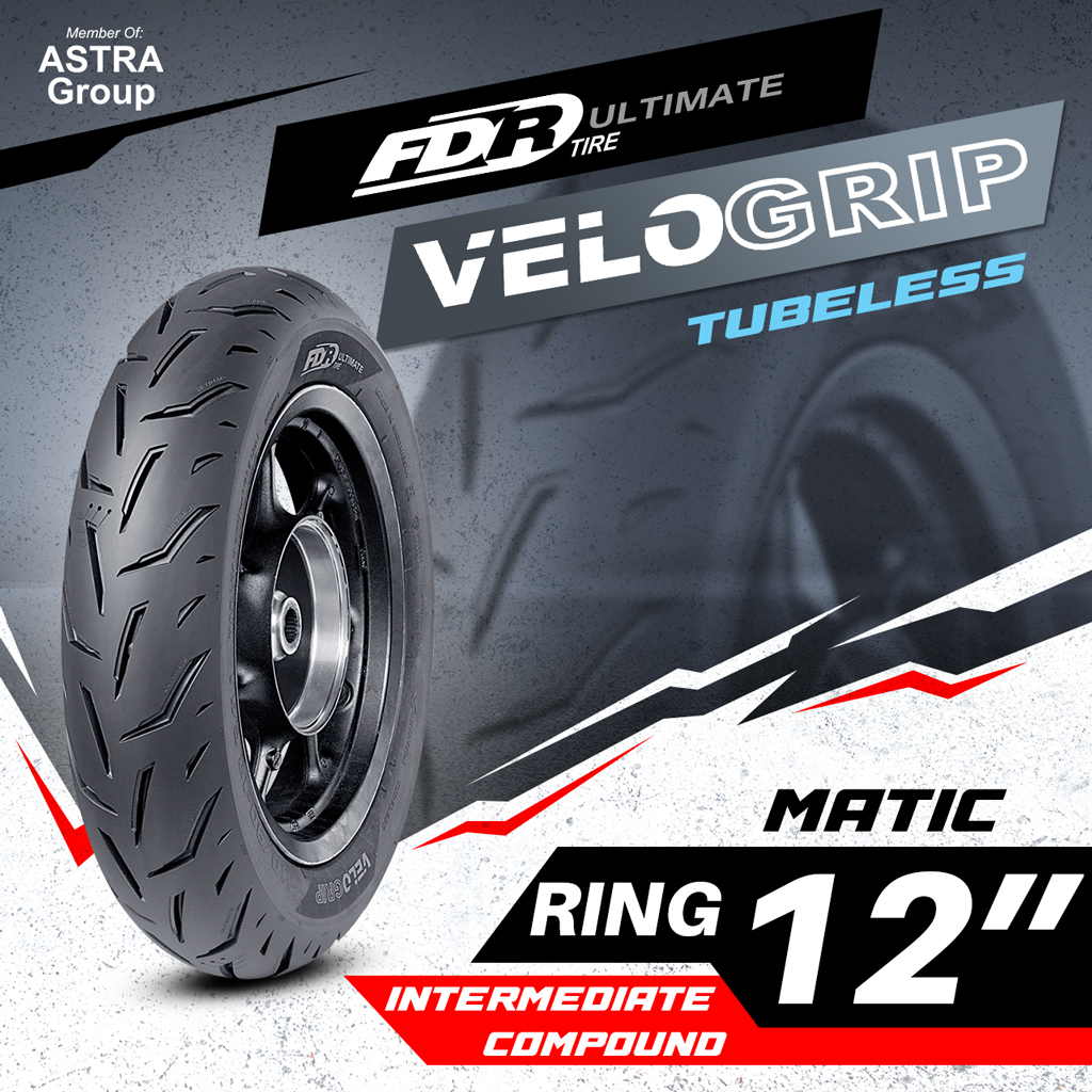 FDR VELOGRIP - Ban Motor Tubeless Ring 12