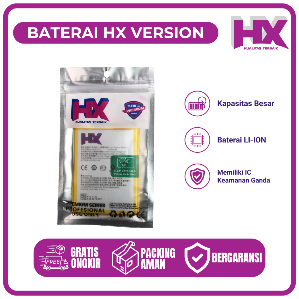 HX - BL-5CT Nokia BL-5CT Batre Batrai Baterai