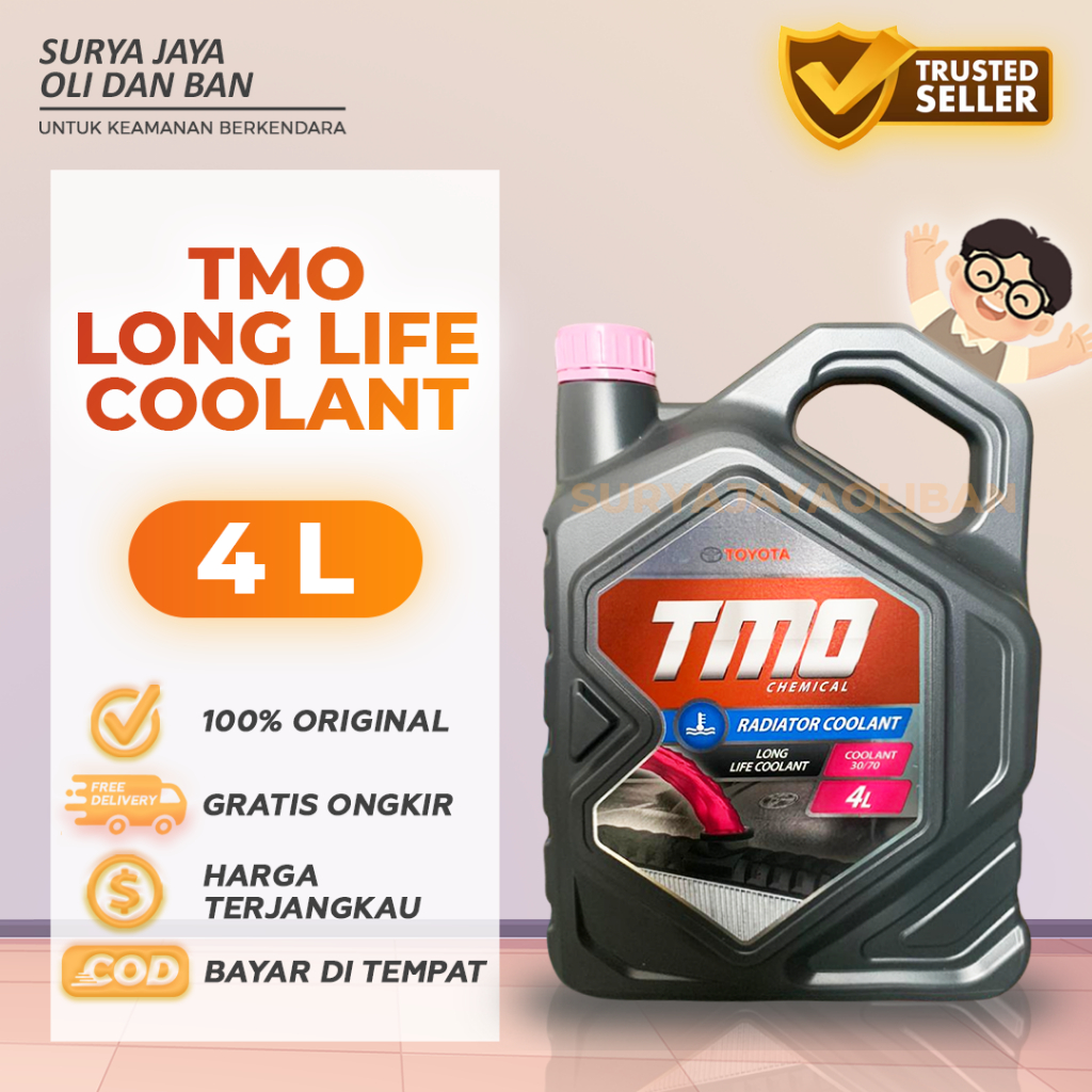 Air Radiator Toyota TMO Long Life Coolant 4L / Air Radiator Coolant