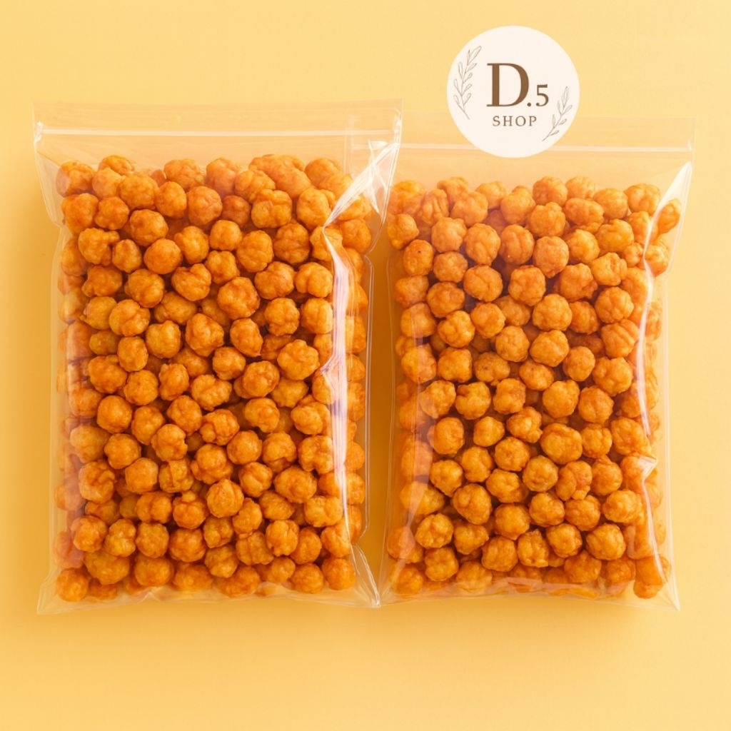 D.5 Shop - Pilus Jagung Balado | Cemilan Pedas Manis Renyah | Snack Pilus Australi Pedas Manis 220gr