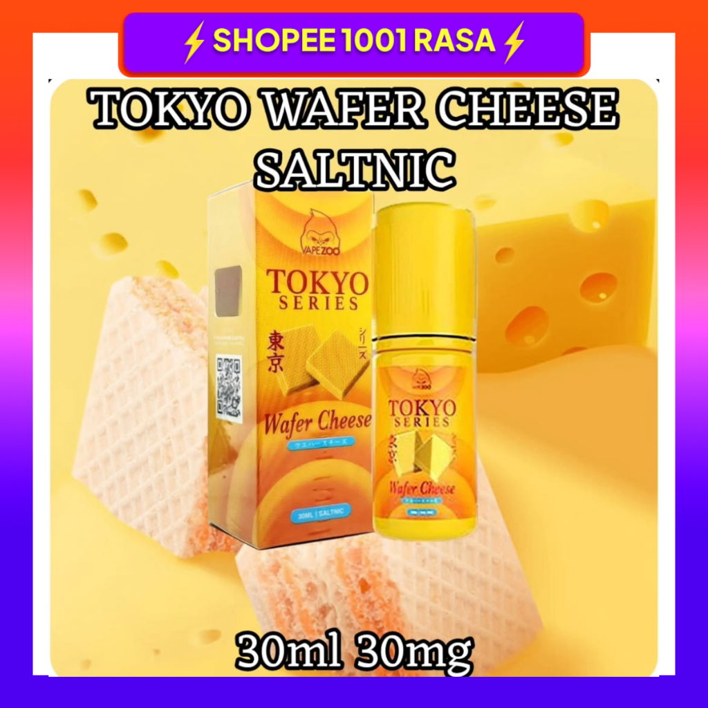 Tokyo Wafer Cheese Saltnic Series 30ml 100% Authentic By VapeZoo