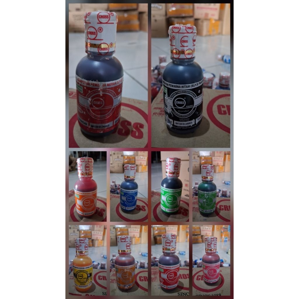 Pewarna Makanan Cross 60ml